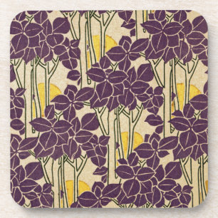 Posavasos Patrón Art Nouveau #5