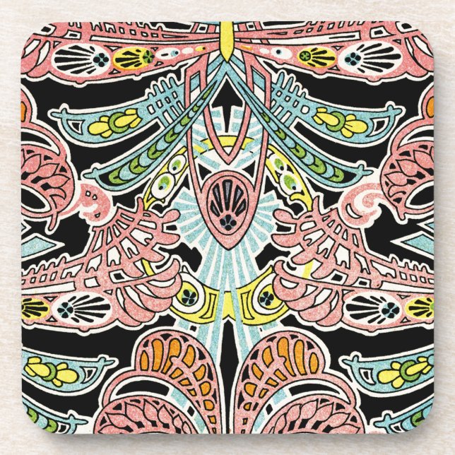 Posavasos Patrón Art Nouveau n° 9 (Frente)