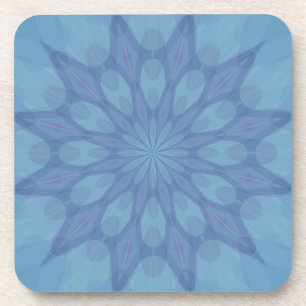 Posavasos Patrón azul y turquesa 2