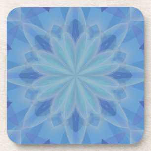 Posavasos Patrón azul y turquesa 5