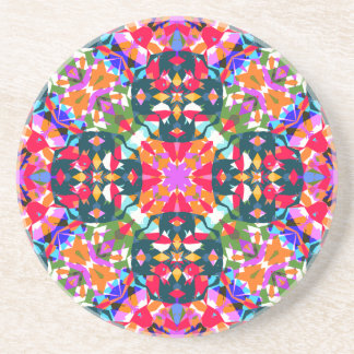 Posavasos Patrón brillante divertido Decoración ecléctica mo