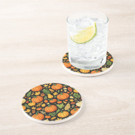 Posavasos Patrón calabaza Día de cosecha Otoño