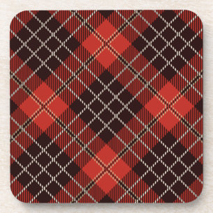 Posavasos Patrón Colorfull Escocia Geométrica Vintage