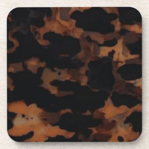 Posavasos Patrón continuo de caparazón de tortuga, caparazón
