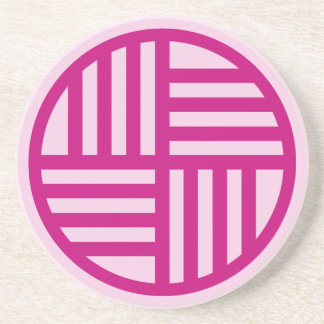 Posavasos Patrón cultural coreano tradicional