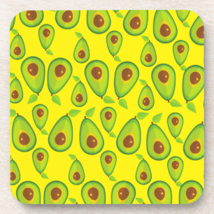 Posavasos Patrón de amor de aguacate - Amante aguacate