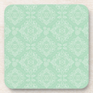 Posavasos Patrón de amortiguador verde