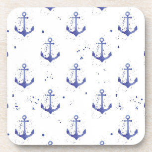 Posavasos Patrón de anclaje de color de agua 2