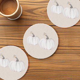 Posavasos Patrón de arte acuático de las calzas blancas