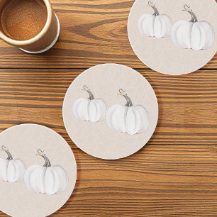 Posavasos Patrón de arte acuático de las calzas blancas