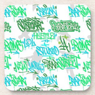 Posavasos Patrón de Artes de Hip Hop Street