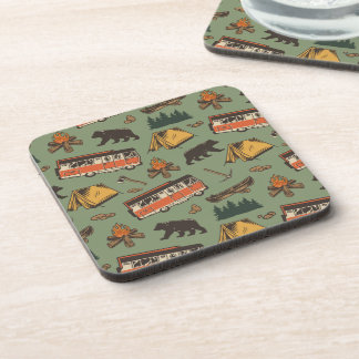 Posavasos Patrón de aventuras de los Campamentos Domésticos