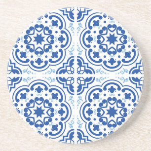 Posavasos Patrón de azulejos de cerámica