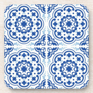 Posavasos Patrón de azulejos de cerámica