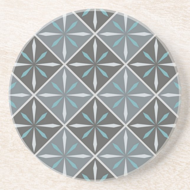 Posavasos Patrón de azulejos de cerámica (Frente)