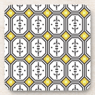 Posavasos Patrón de azulejos de cerámica