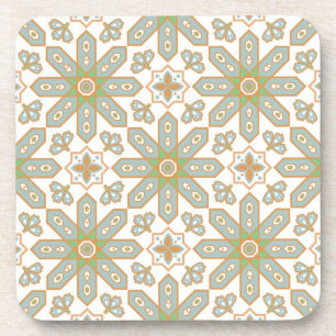 Posavasos Patrón de azulejos de cerámica
