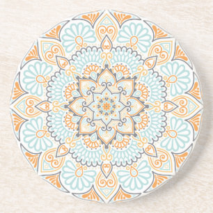 Posavasos Patrón de baldosas sin soldadura: diseño decorativ
