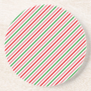Posavasos Patrón de bandas de verano de la sandía-56206