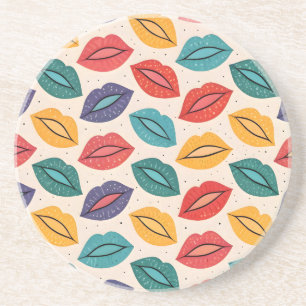 Posavasos Patrón de beso