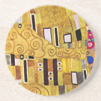 Posavasos Patrón de besos de Gustav Klimt, Art Nouveau