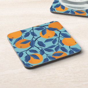 Posavasos Patrón de bifurcación de Naranja azul