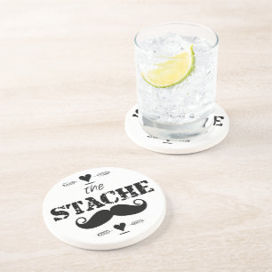 Posavasos Patrón de bigote de cefalea