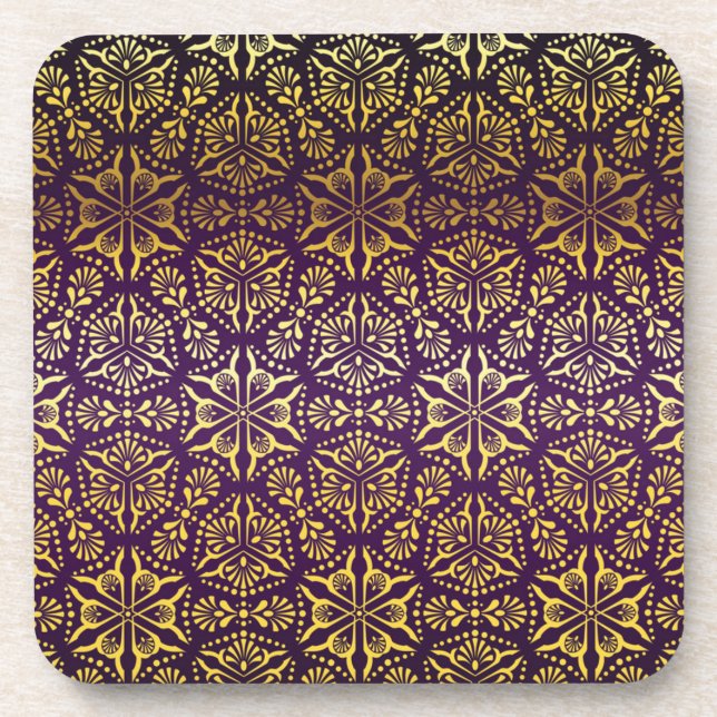 Posavasos Patrón de brocado (Frente)