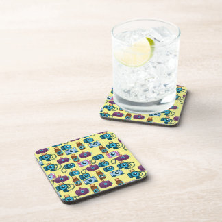 Posavasos patrón de cámara personalizado