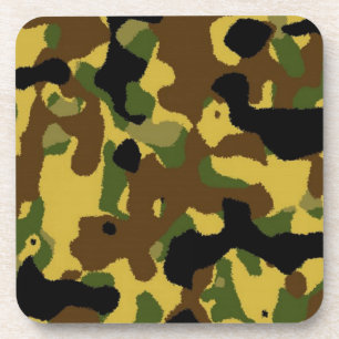 Posavasos patrón de camuflaje