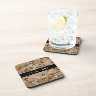 Posavasos Patrón de Camuflaje del Desierto, Tu nombre, Perso