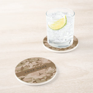 Posavasos Patrón de Camuflaje del Desierto, Tu nombre, Perso