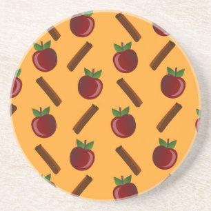Posavasos Patrón de canela de Apple