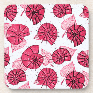 Posavasos Patrón de caracoles rosados Zoología de la Girona