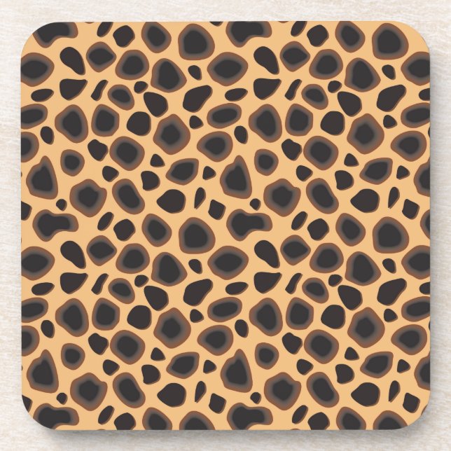 Posavasos Patrón de Cheetah (Frente)