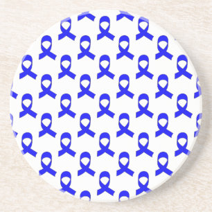 Posavasos Patrón de cinta azul