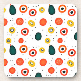 Posavasos Patrón de círculo de puntos de reproducción