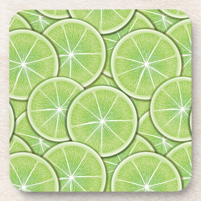 Posavasos Patrón de cítricos (Frente)