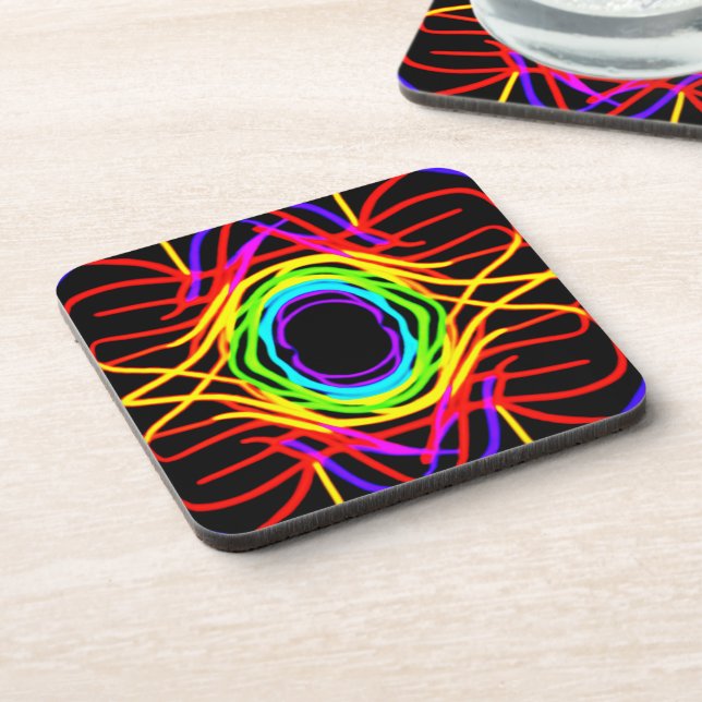 Posavasos Patrón de color dinámico (Lado Izquierdo)