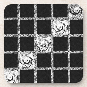 Posavasos patrón de comprobación