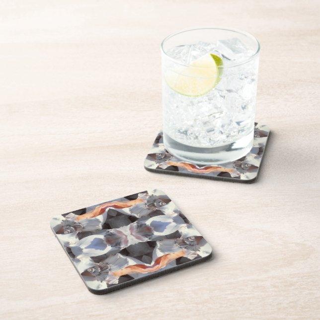 Posavasos Patrón de Conchas Marinas (Lado Derecho)