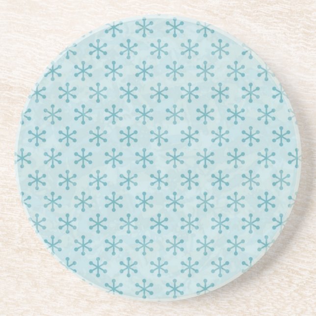 Posavasos Patrón de copo de nieve (Frente)