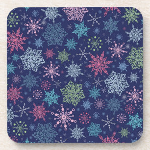 Posavasos Patrón de copo de nieve