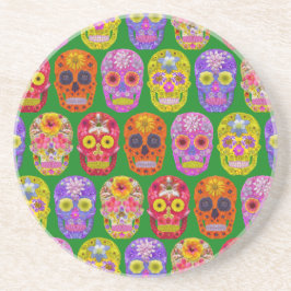 Posavasos Patrón de descompresión de flores 2018