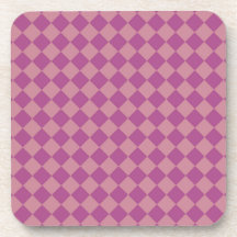 Patrón de diamante de cuadros rosa púrpura