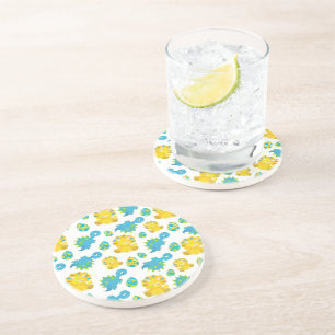 Posavasos Patrón De Dinosaurios, Dinosaurios Cutos, Dino Beb