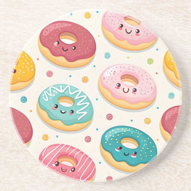 Posavasos Patrón de Donuts (Frente)