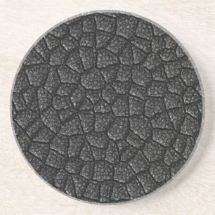 Posavasos Patrón de escala del dragón negro
