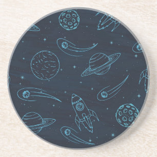 Posavasos Patrón de espacio