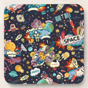 Posavasos Patrón de espacio